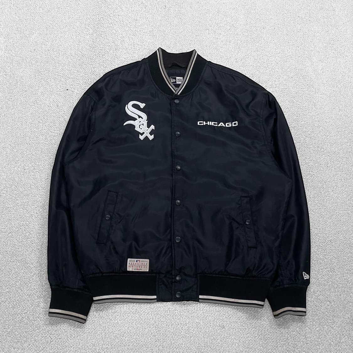 뉴에라 시카고 화이트삭스 스타디움 자켓 블랙 상품이미지1