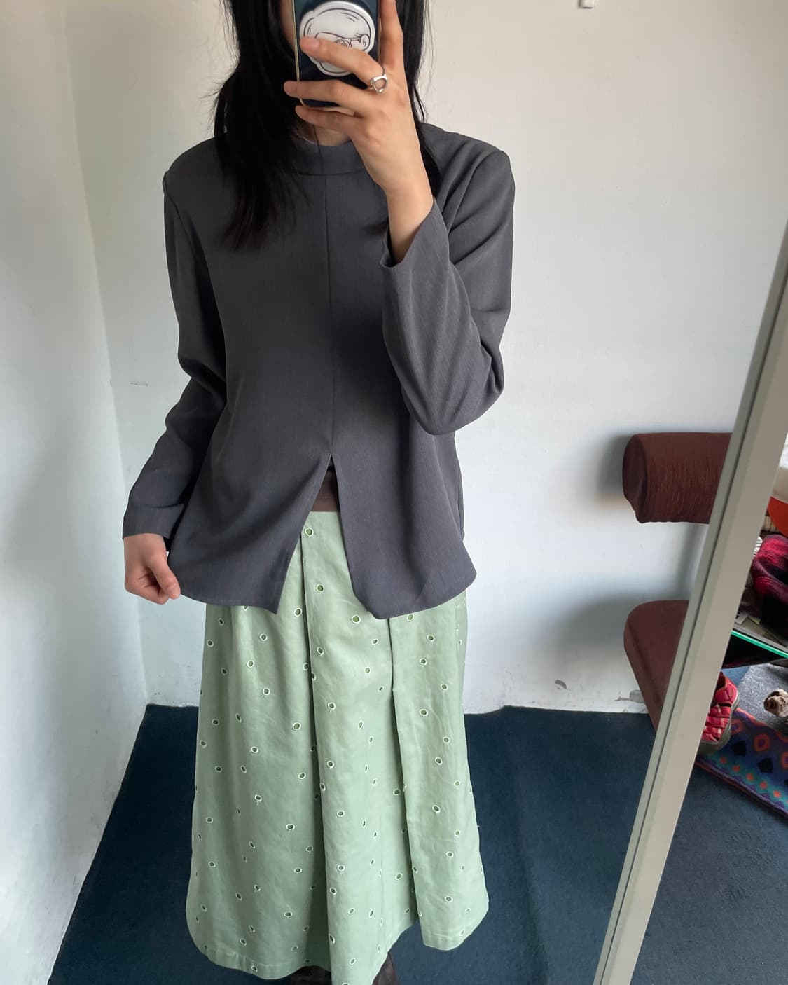 Dot pattern skirt 상품이미지9