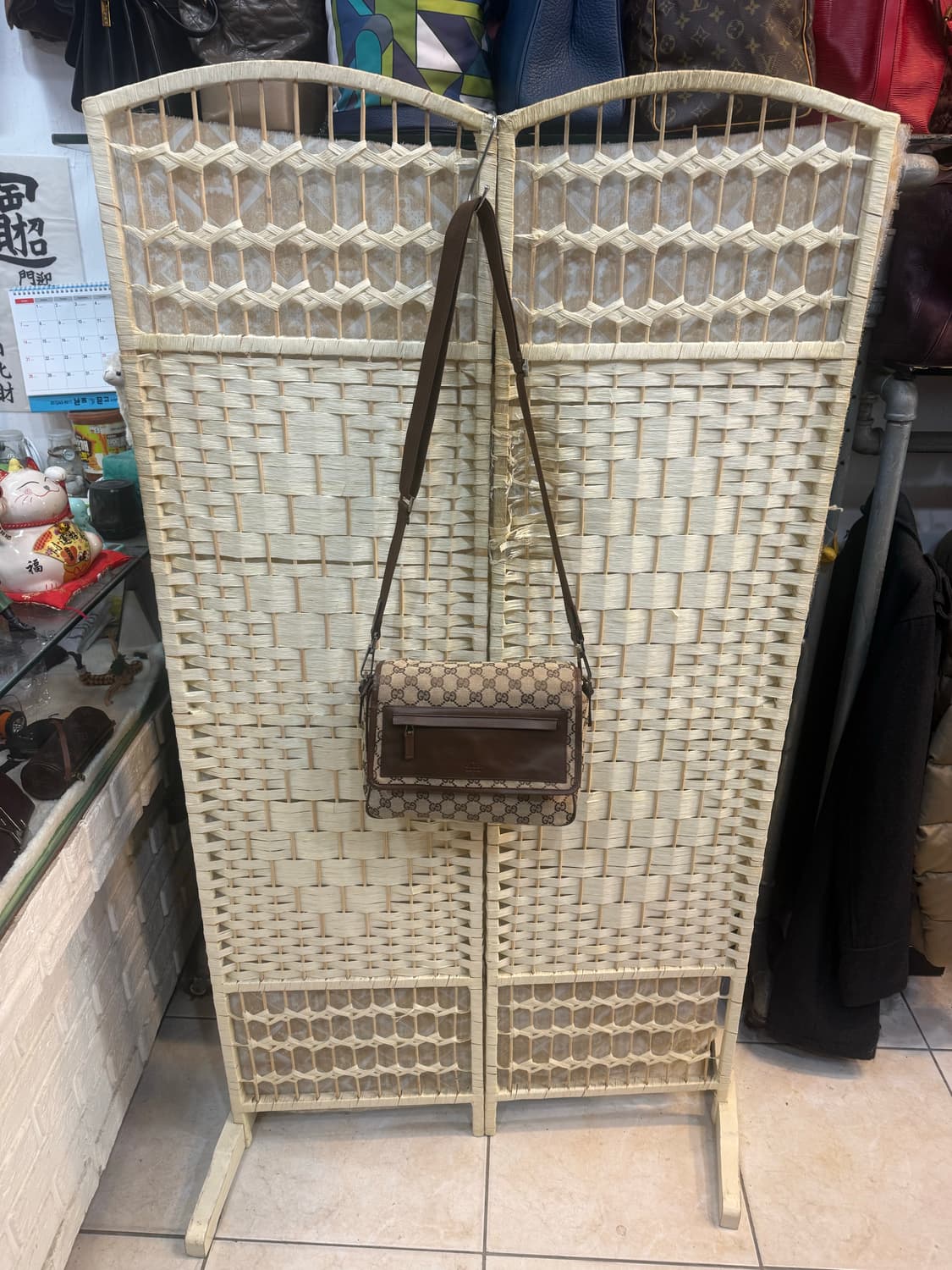 정품 구찌 캔버스 메신저백 팝니다 상품이미지1