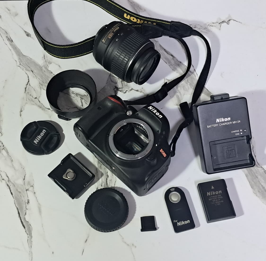 S급! 니콘 DSLR D5100 /18-55mm 렌즈 세트 상품이미지1