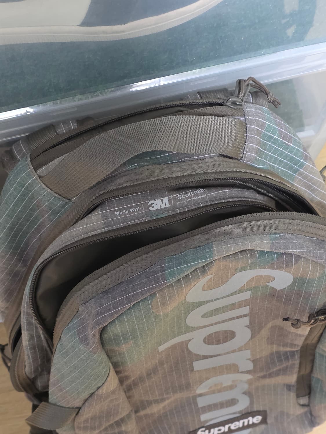 슈프림 24ss 백팩 우드랜드 카모 상품이미지5