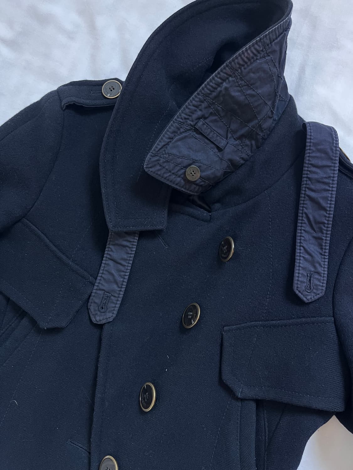 big button collar coat 상품이미지8