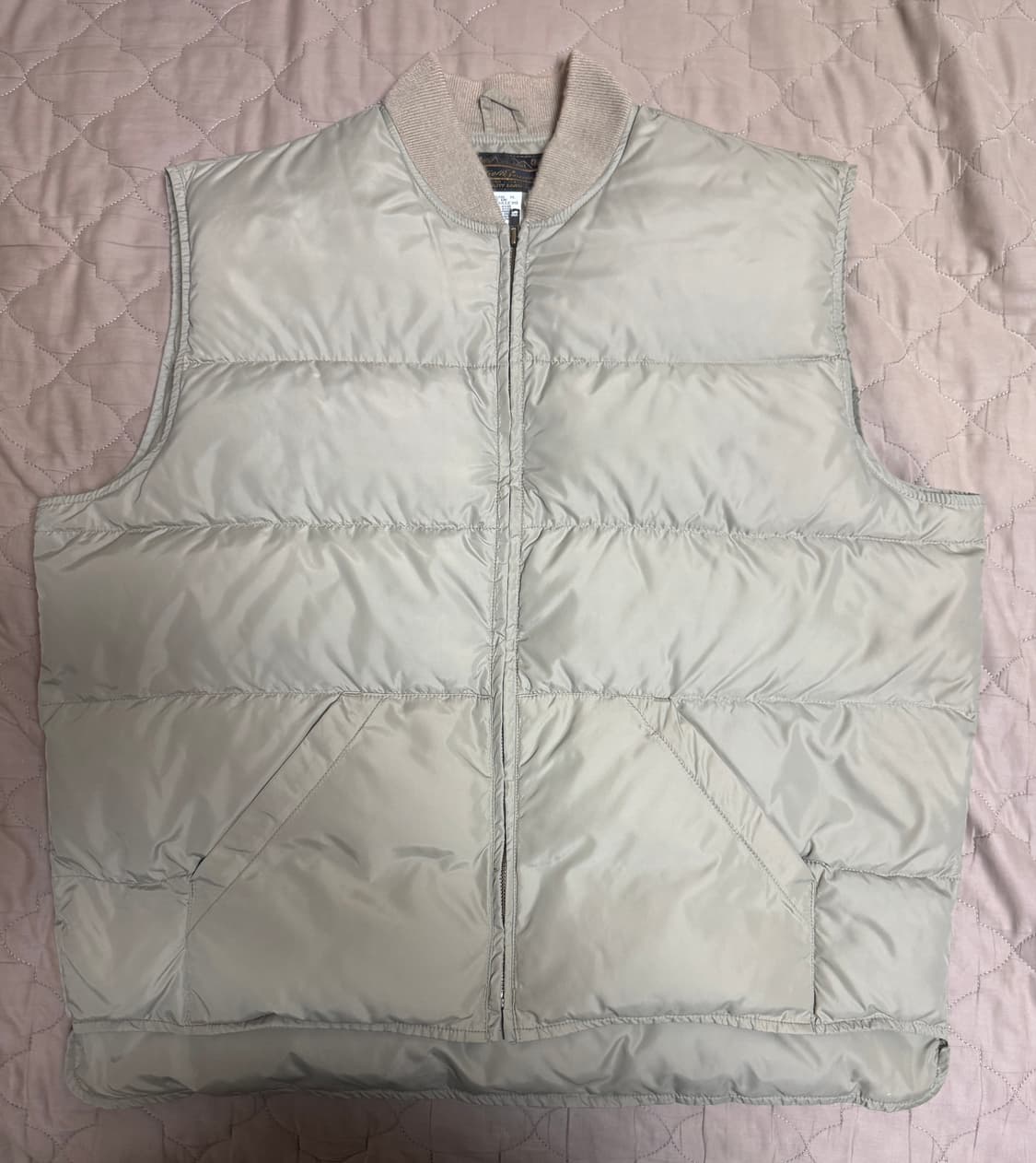 80s Eddie Bauer goose down vest(XL) 110 상품이미지1