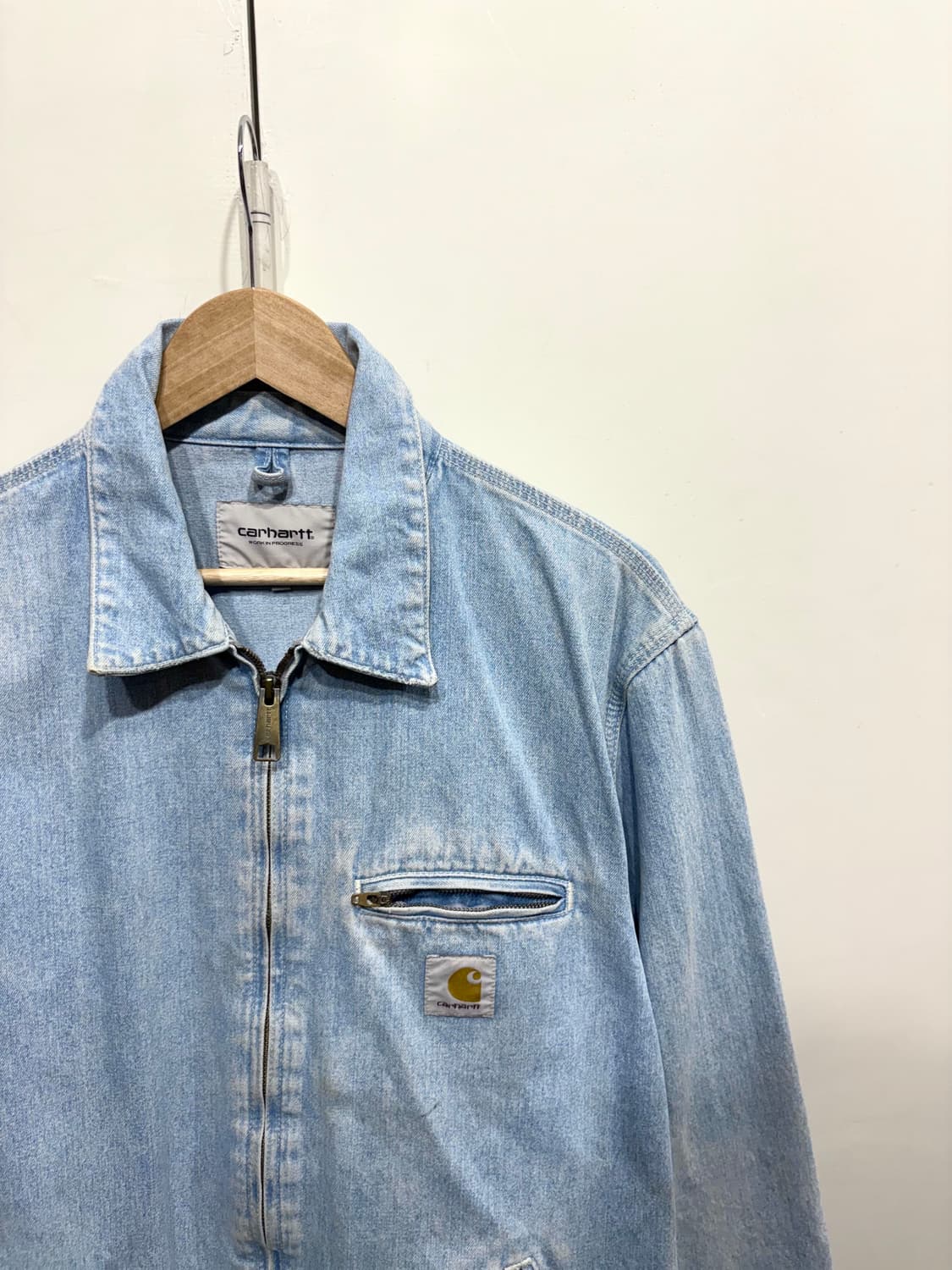 칼하트 WIP 디트로이트 데님 자켓 상품이미지3