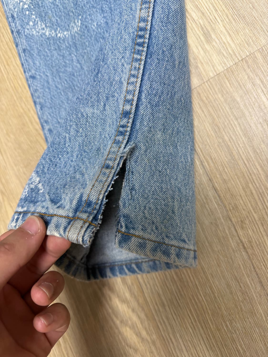 90s 미제 리바이스 501 데님팬츠36x30 상품이미지2