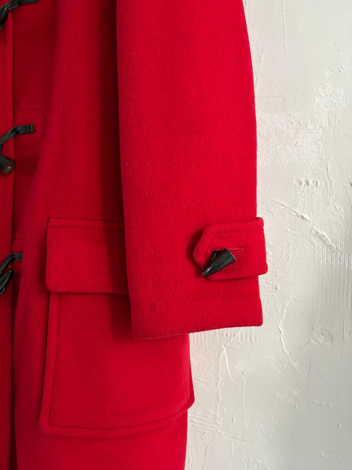 Burberry 버버리 레드 더플 코트 상품이미지7