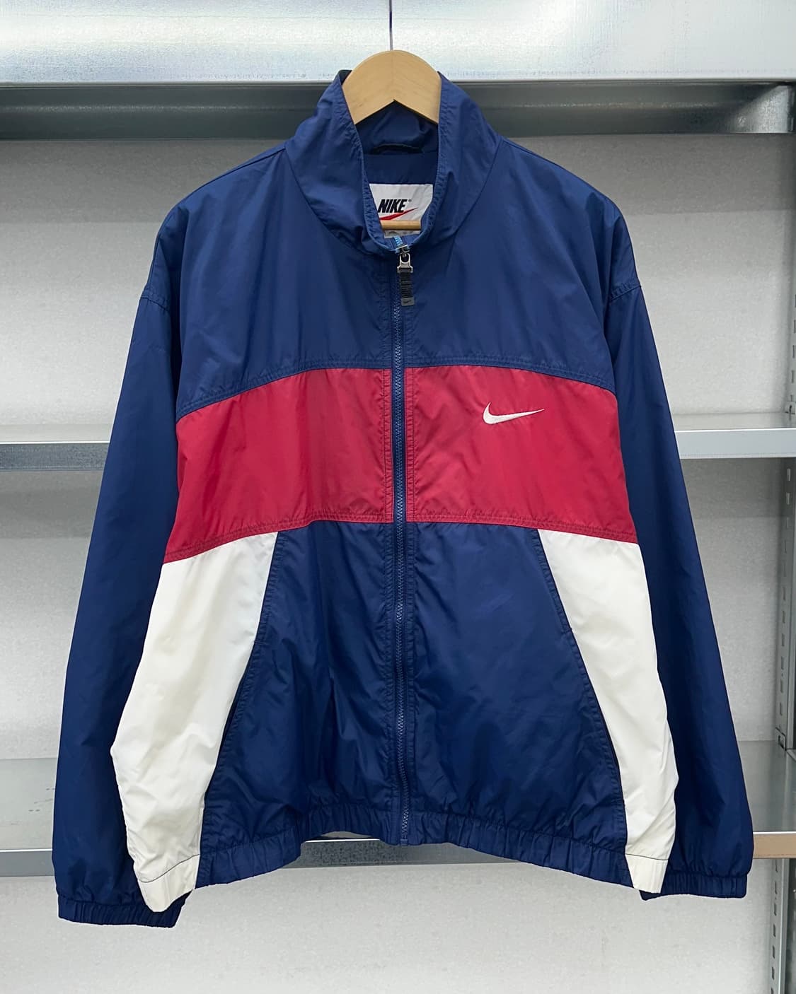 (L)90'S 나이키 빅로고 바람막이-M1194 상품이미지1