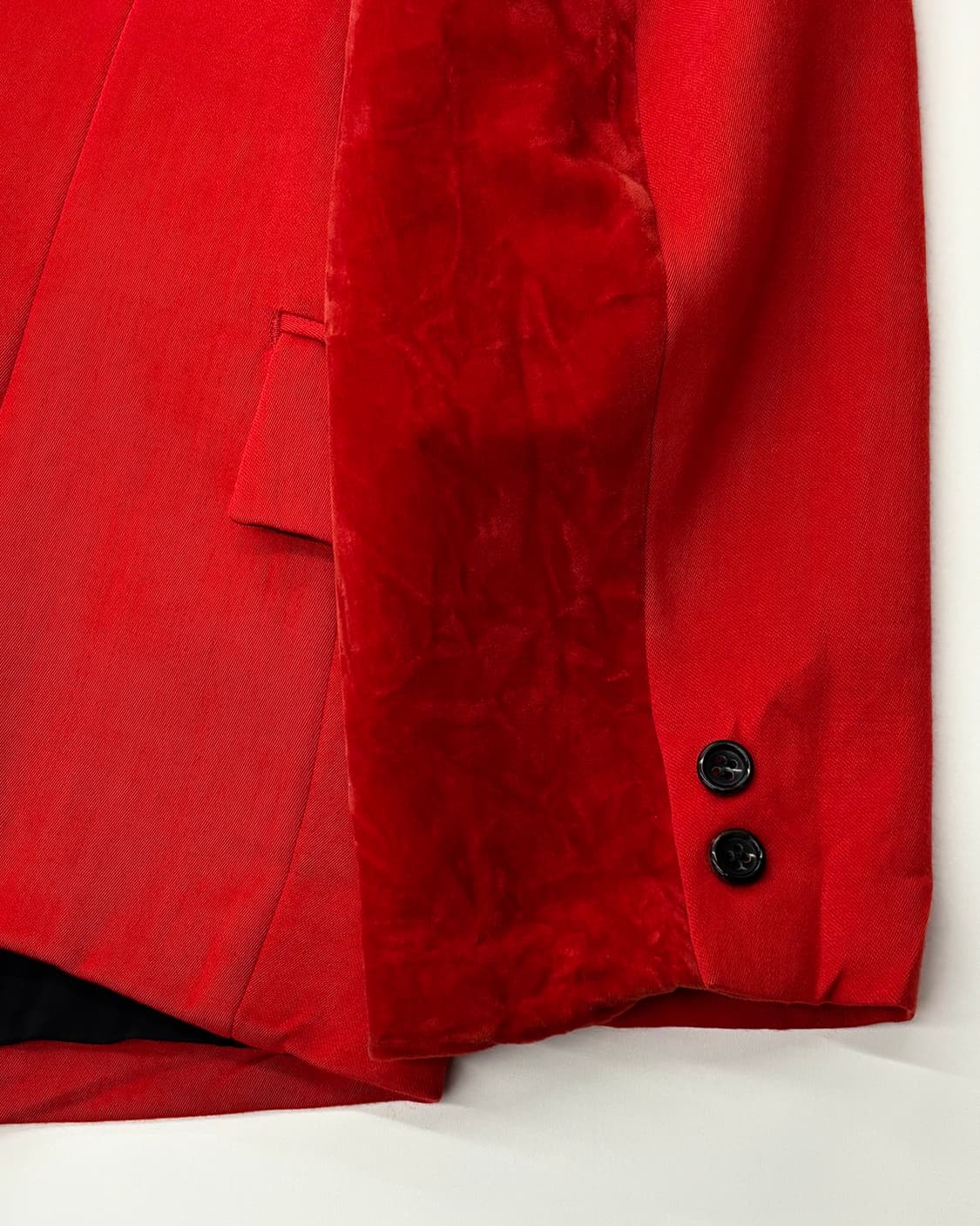 Comme des Garcons 꼼데가르송 1988 레드 블레이저 상품이미지6