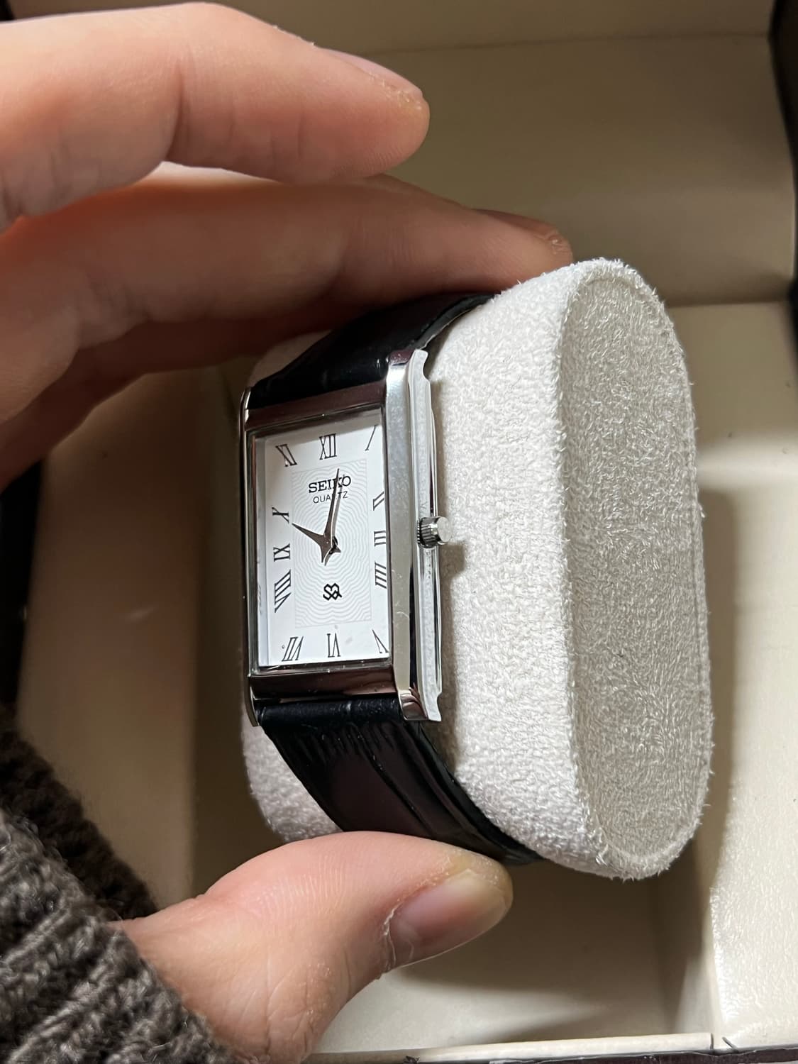 세이코 탱크 쿼츠 모델 상품이미지3