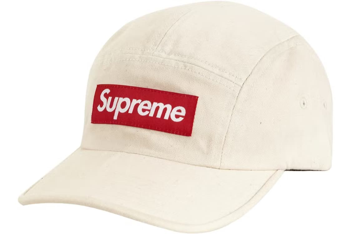 Supreme washed chino twill camp cap  상품이미지1