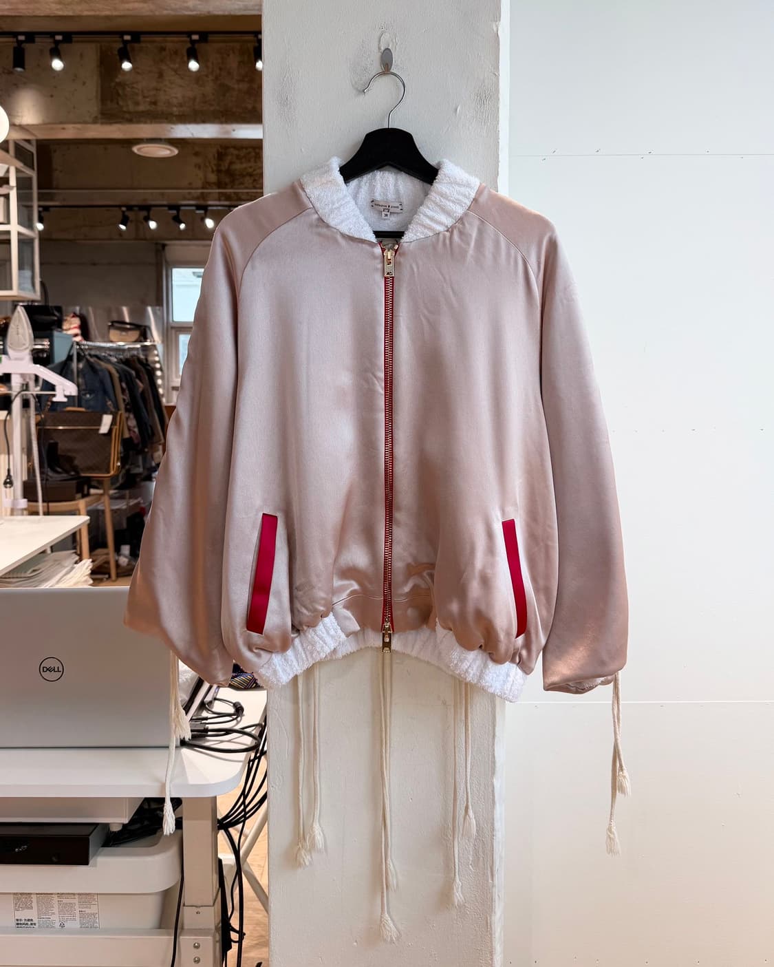 나타샤 진코 핑크 아세테이트 자켓  상품이미지2