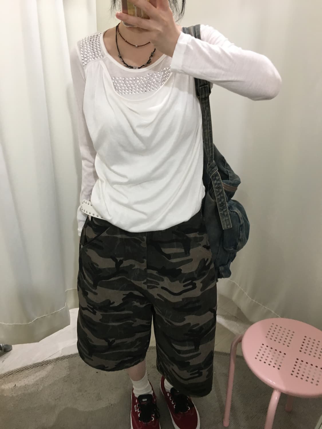 레이어드 스커트 롱슬리브 상품이미지5