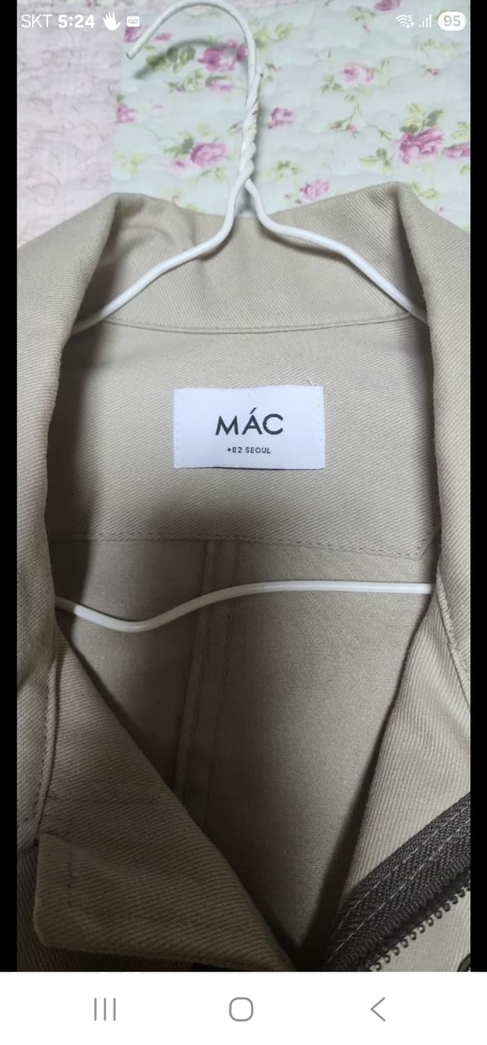 mac 남성 오버핏 셔츠자켓 프리사이즈빅사이즈 새급 상품이미지4