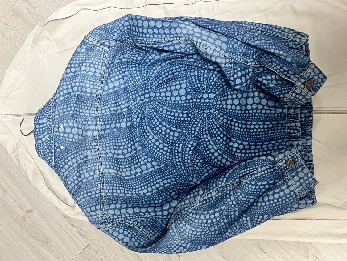 루이비통 x 쿠사마 야요이 펌킨 데님 블루종 50 상품이미지2