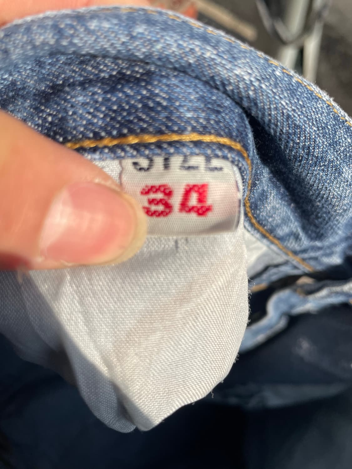 빈티지 아르마니 이글자수 부츠컷데님팬츠 상품이미지10