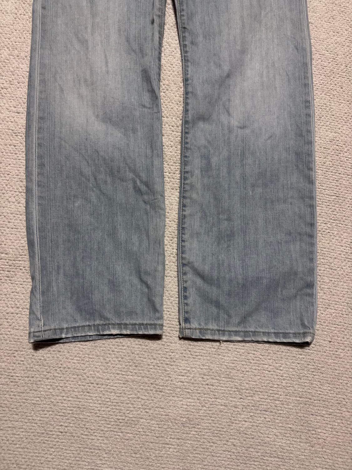 00s Mexico 리바이스 501 연청 워싱 데님 34사이즈 상품이미지4