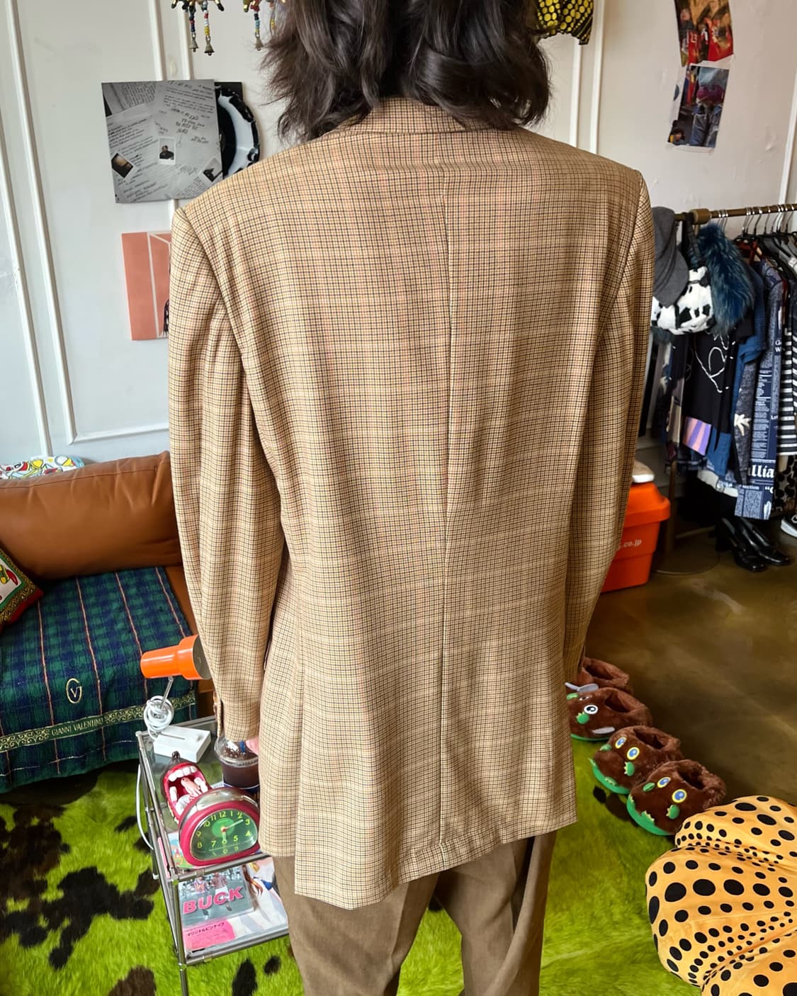 Ermenegildo Zegna Check Wool Old Blazer  상품이미지3