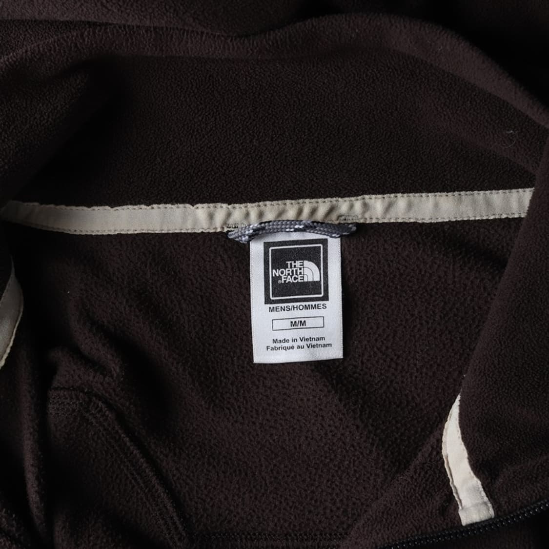 노스페이스 다크 브라운 반지업 후리스 M 상품이미지5