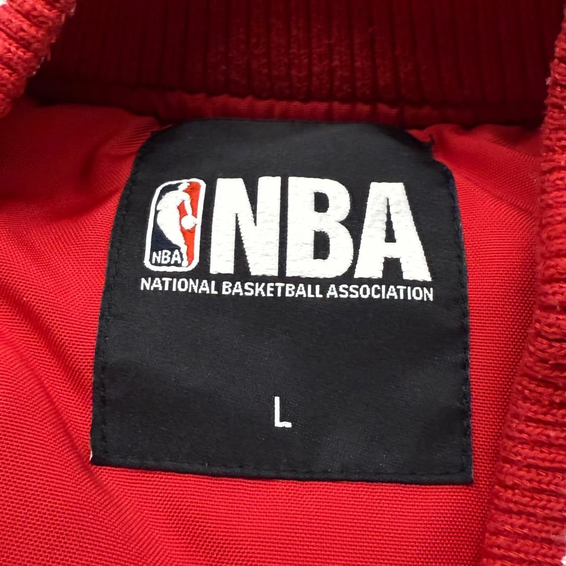 [ 정품/L ] NBA 올드스쿨 클리브랜드 스타디움 바시티 자켓 b16 상품이미지5