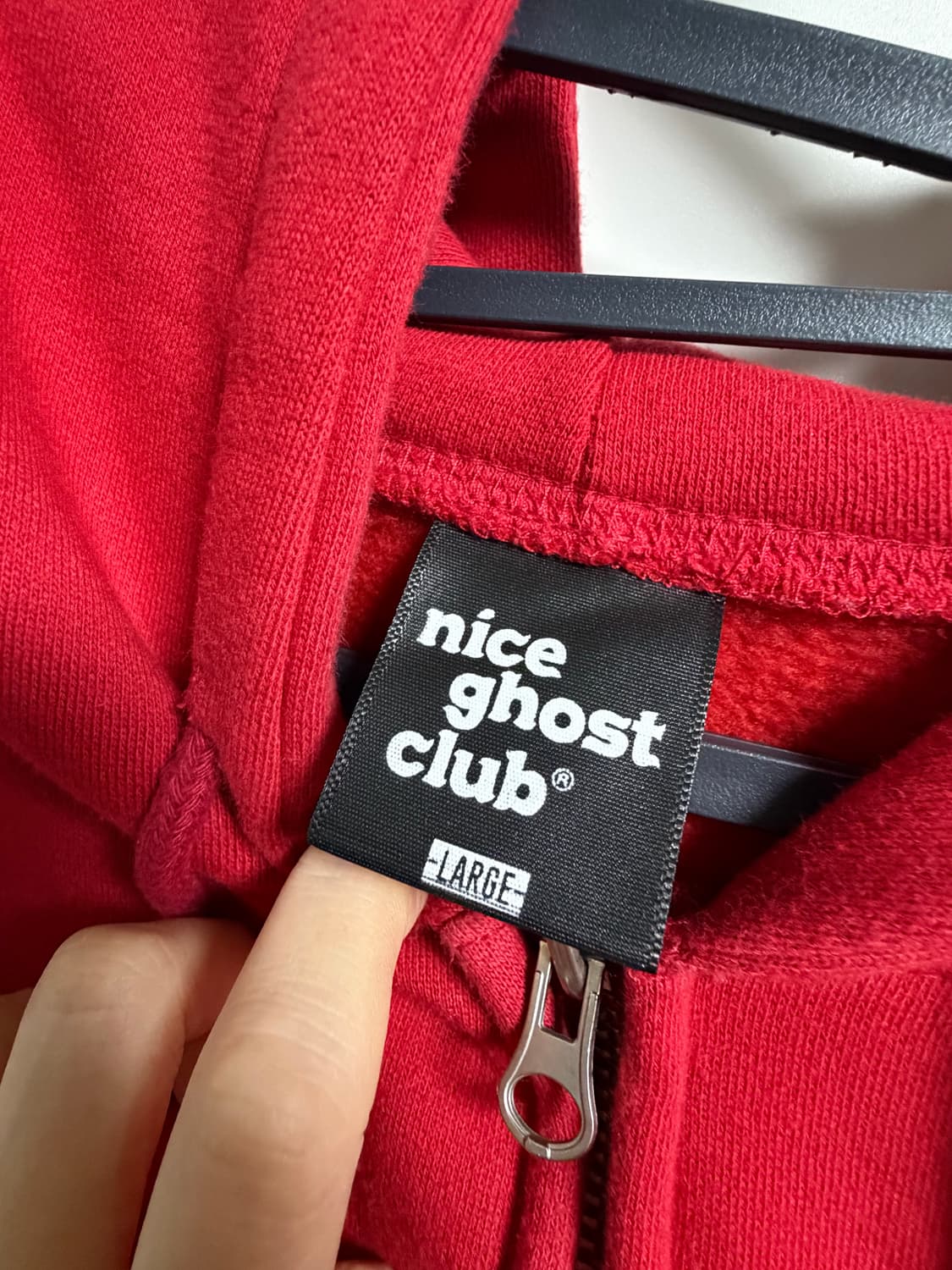 나이스고스트클럽 후드집업 L 상품이미지2