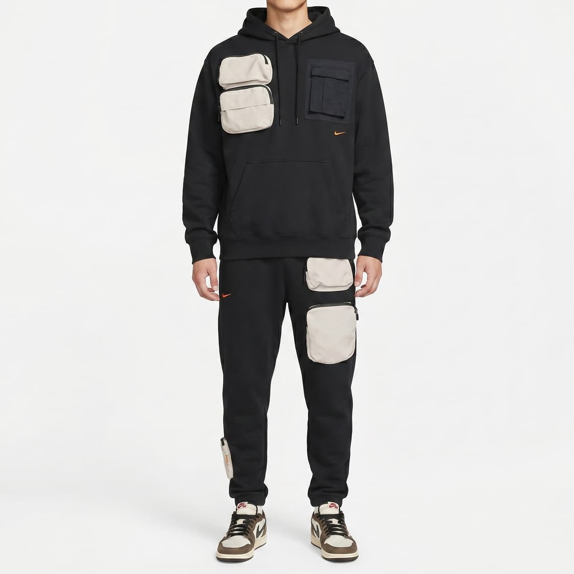 나이키x트래비스 스캇 NRG AG 유틸리티 셋업(후디 XL / 팬츠 L) 상품이미지1