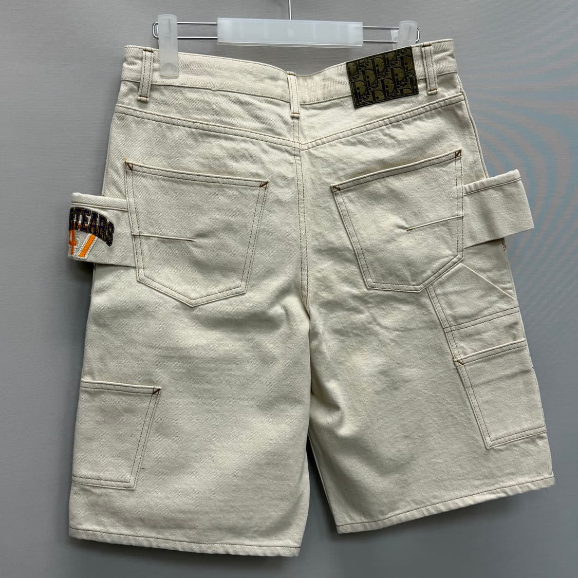 디올 x 데님 티어스 디올 티어스 카펜터 버뮤다 팬츠 ( 31 ) 상품이미지6