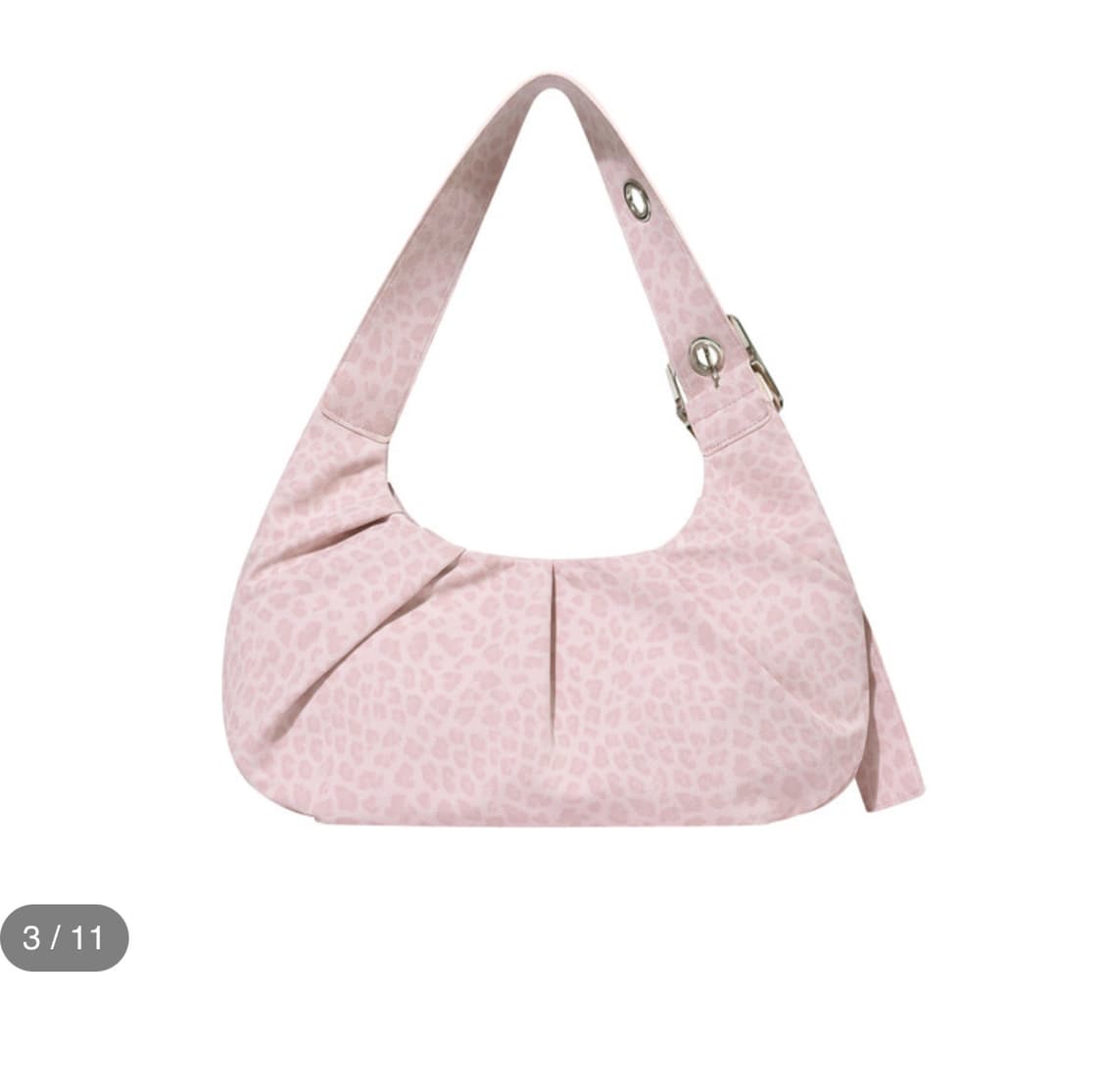 포어필 캐리라이트 호보백 레오파드 핑크 상품이미지3