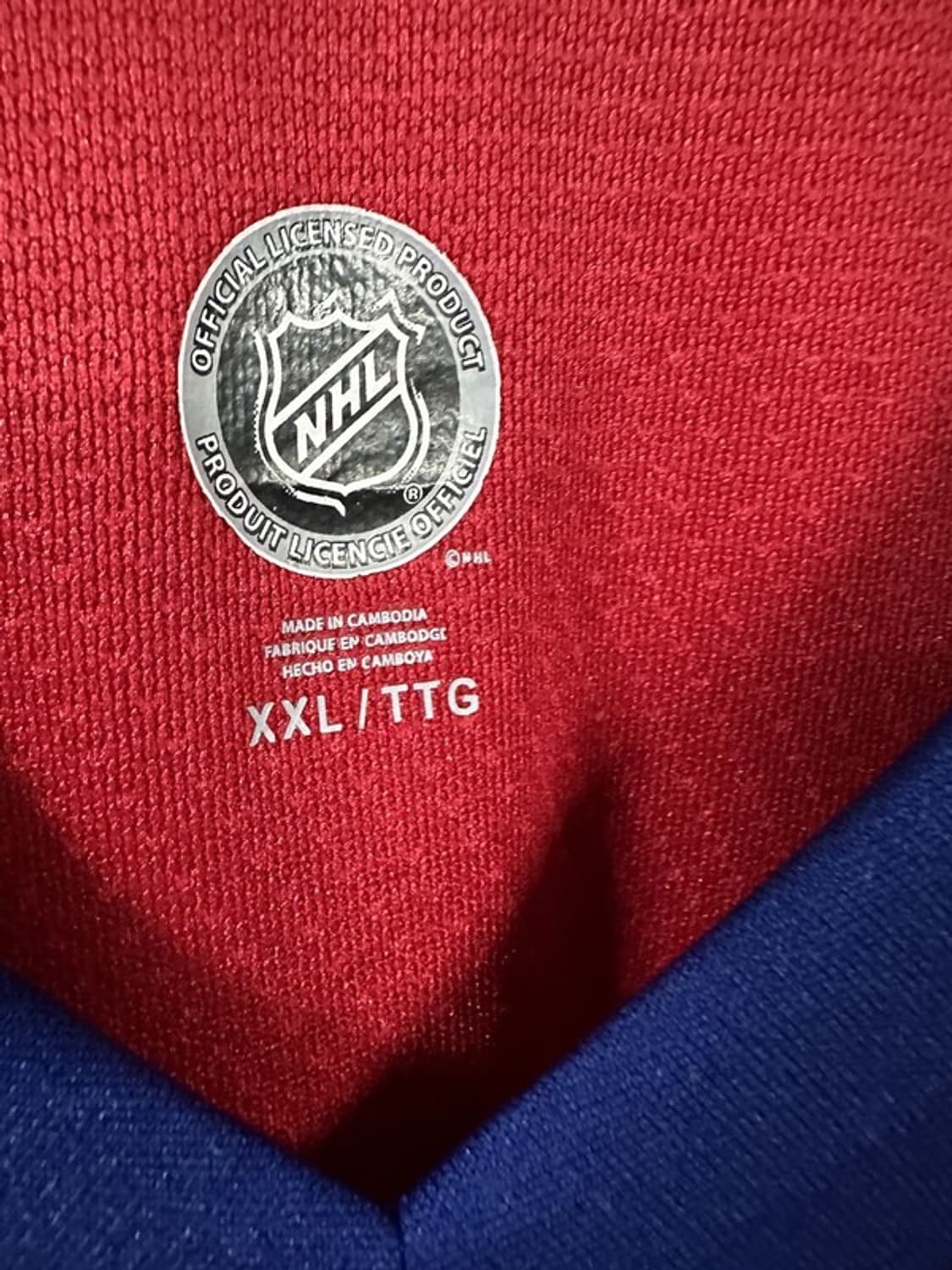 [XXL] CCM 90s 빈티지 몬트리올캐나디언스 NHL하키저지 상품이미지4
