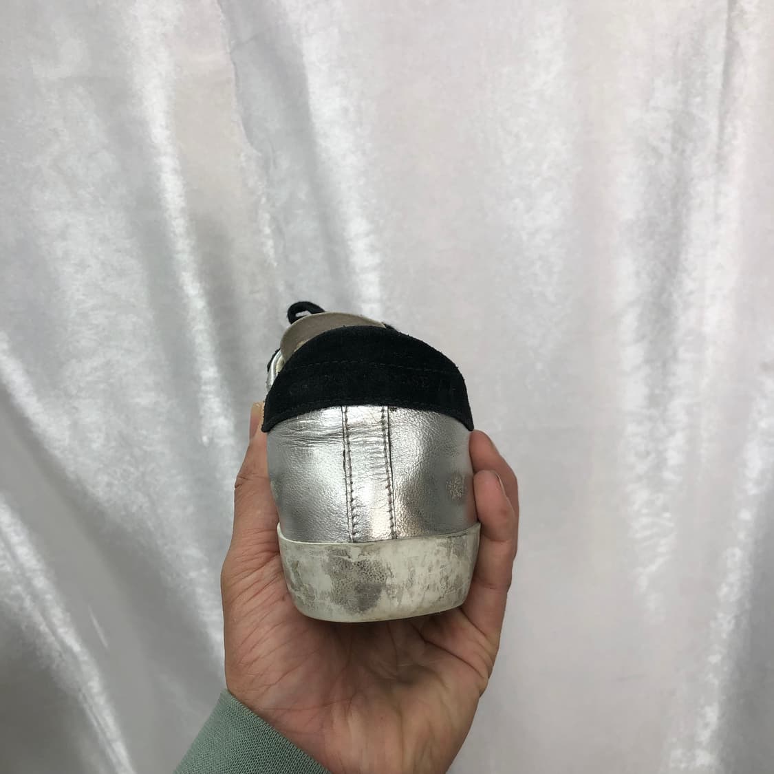 골든구스 실버탭 스니커즈 사이즈35 225-230  상품이미지7