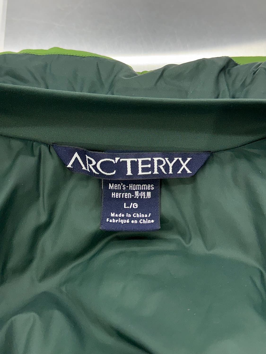 아크테릭스 피션 sv 그린 고어텍스 헤비웨이 자켓 상품이미지8