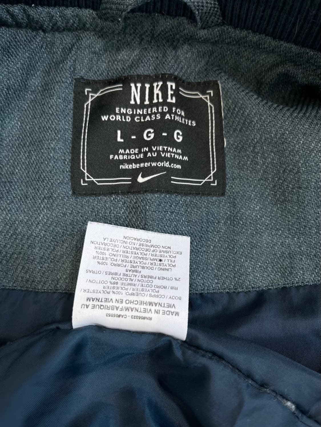 나이키 올드스쿨 봄버 자켓/#3135 상품이미지5