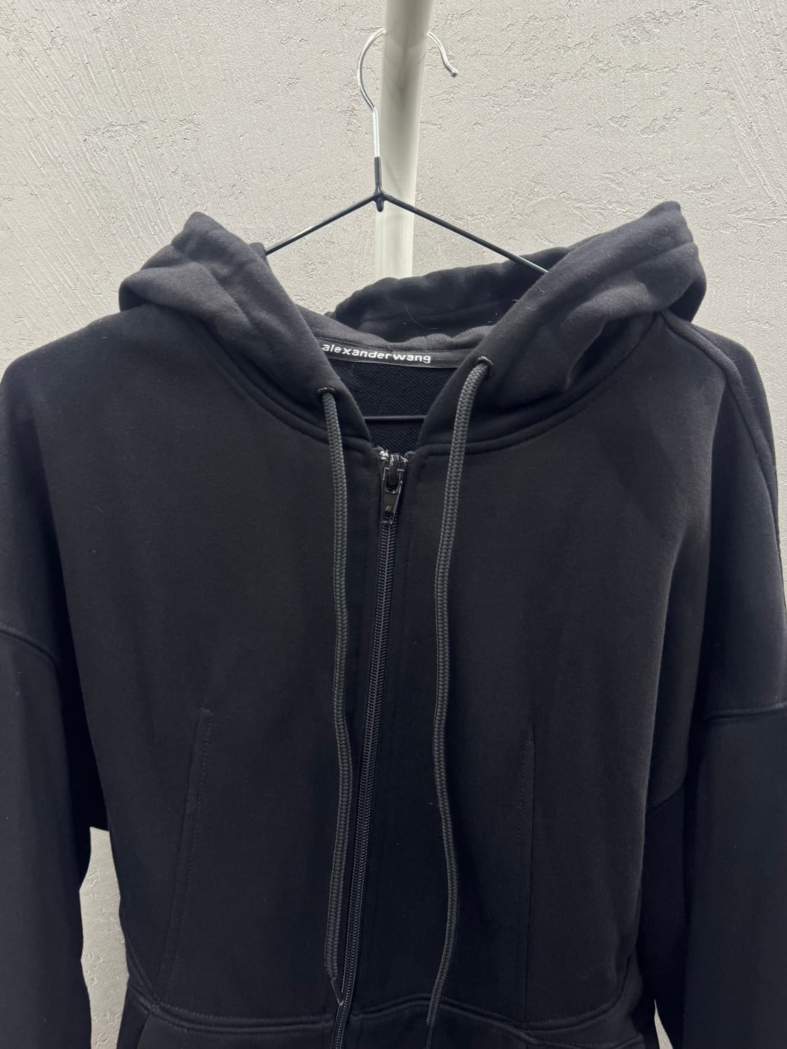 알렉산더왕 블랙 후드집업 L 상품이미지3