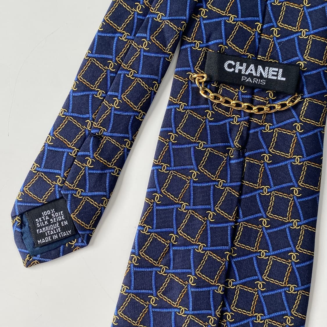 샤넬(CHANEL) 모노그램 명품 정품 넥타이 상품이미지5