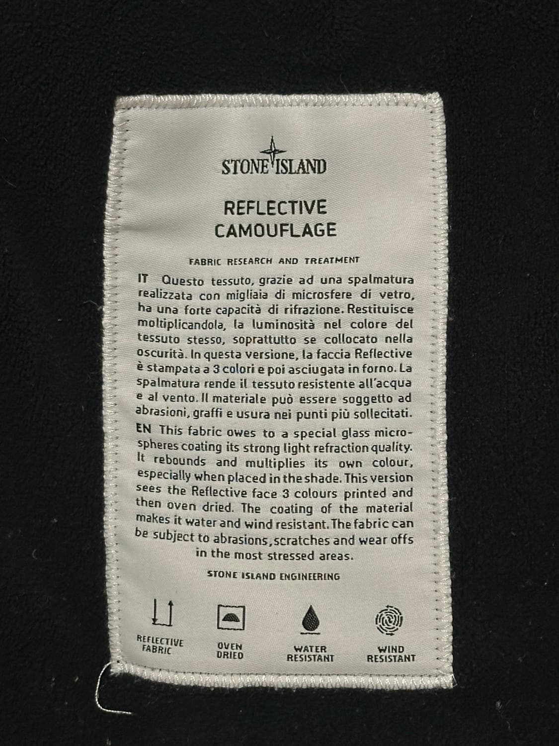 스톤아일랜드 30주년 카모플라쥬 리플렉티브 L(105) 국내판 상품이미지2