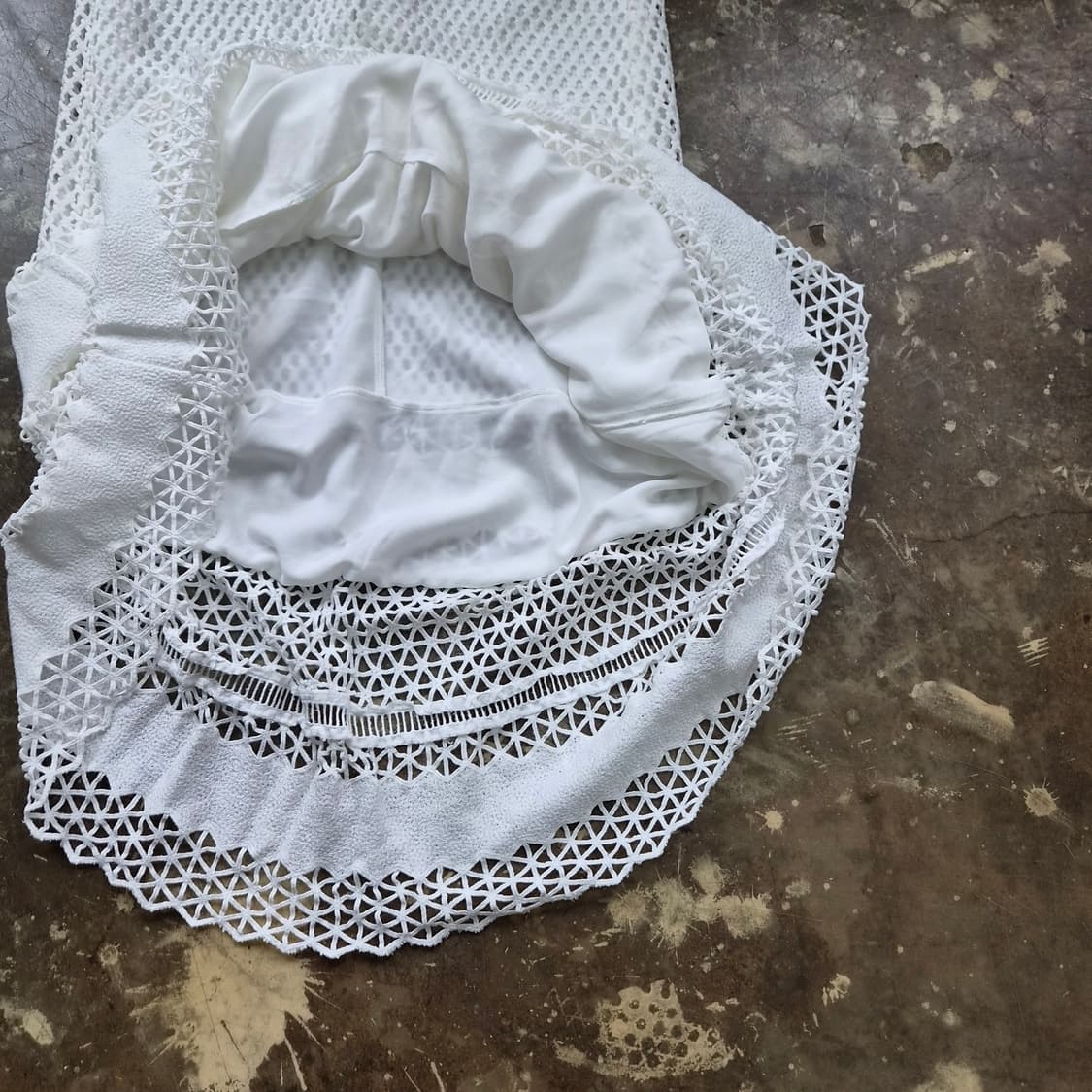 64) 새제품 한섬 래트 바이티 레이스 스커트 상품이미지3