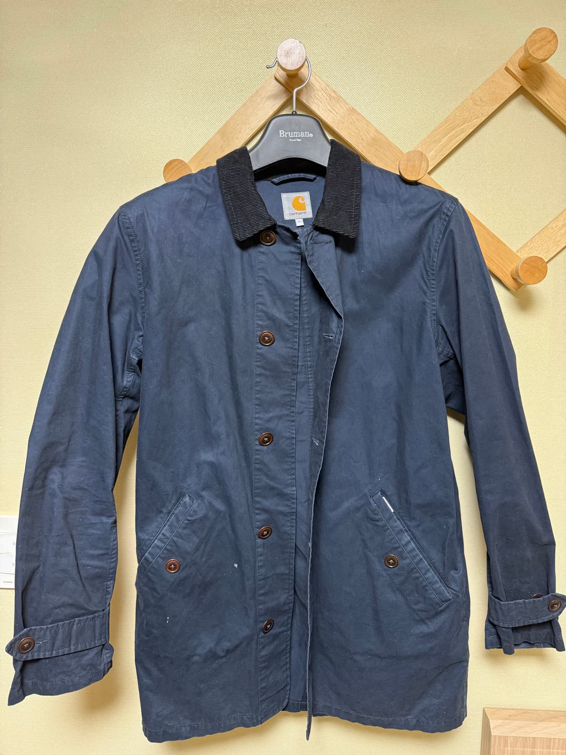 Carhartt WIP Navy Martin Coat 상품이미지1