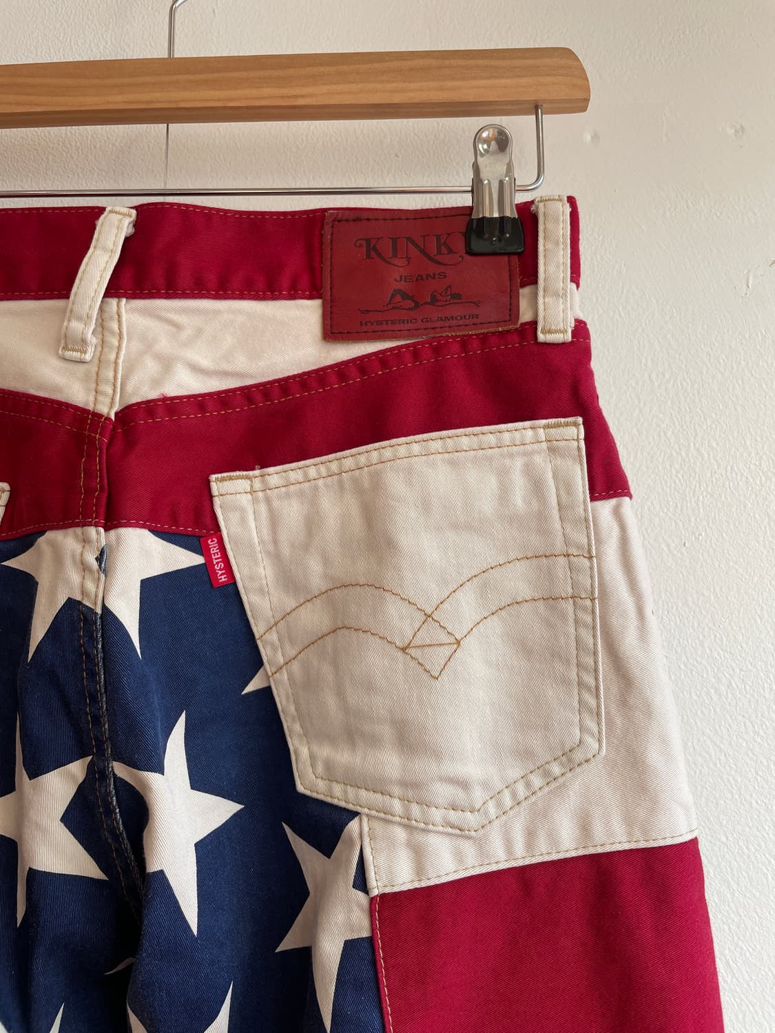 히스테릭 글래머 성조기 팬츠 (27.5inch) 상품이미지5