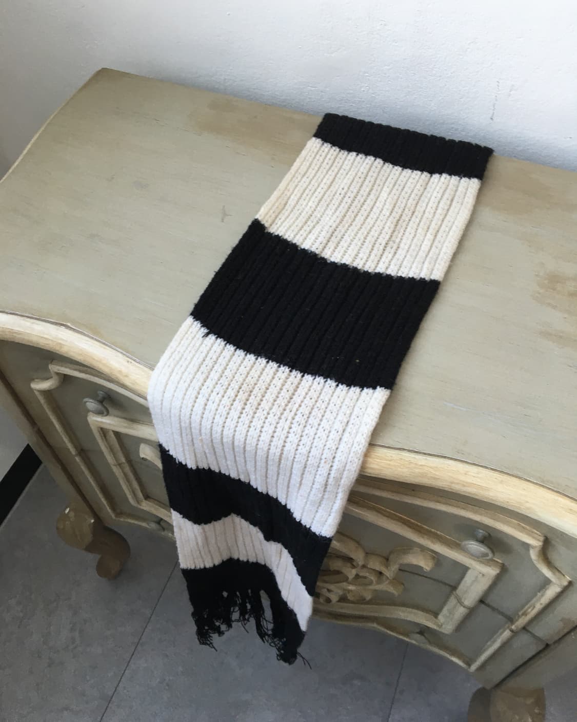  stripe pattern muffler 상품이미지3