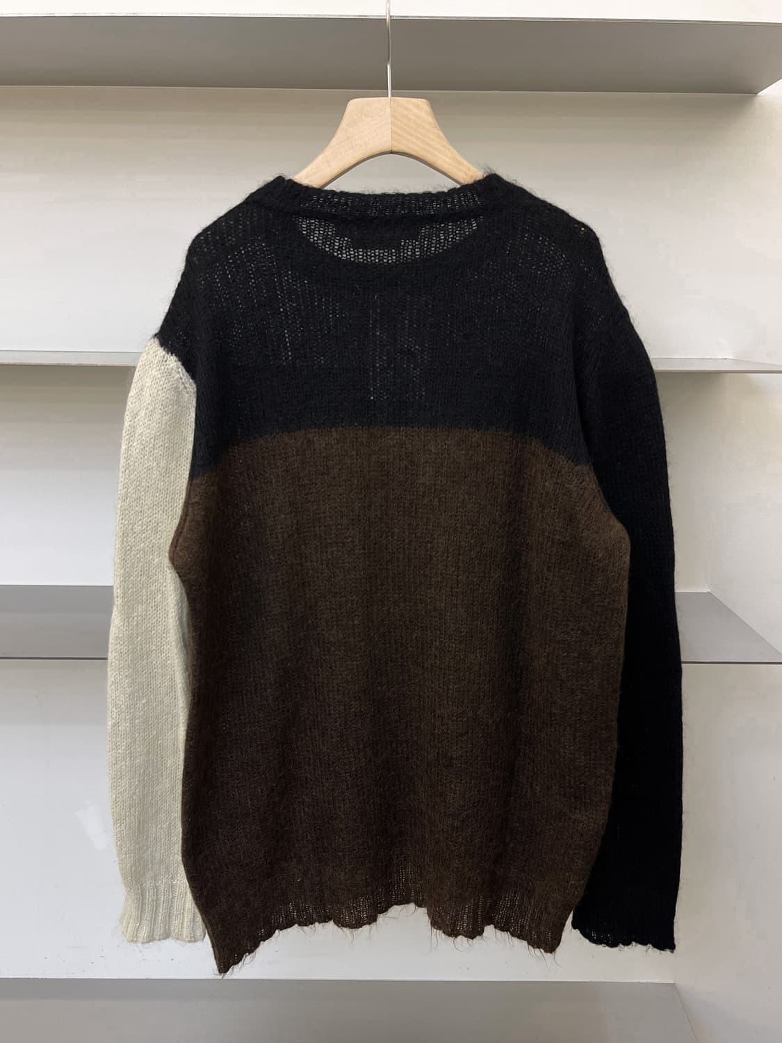 마르니 16aw 컬러블록 모헤어 스웨터 상품이미지4