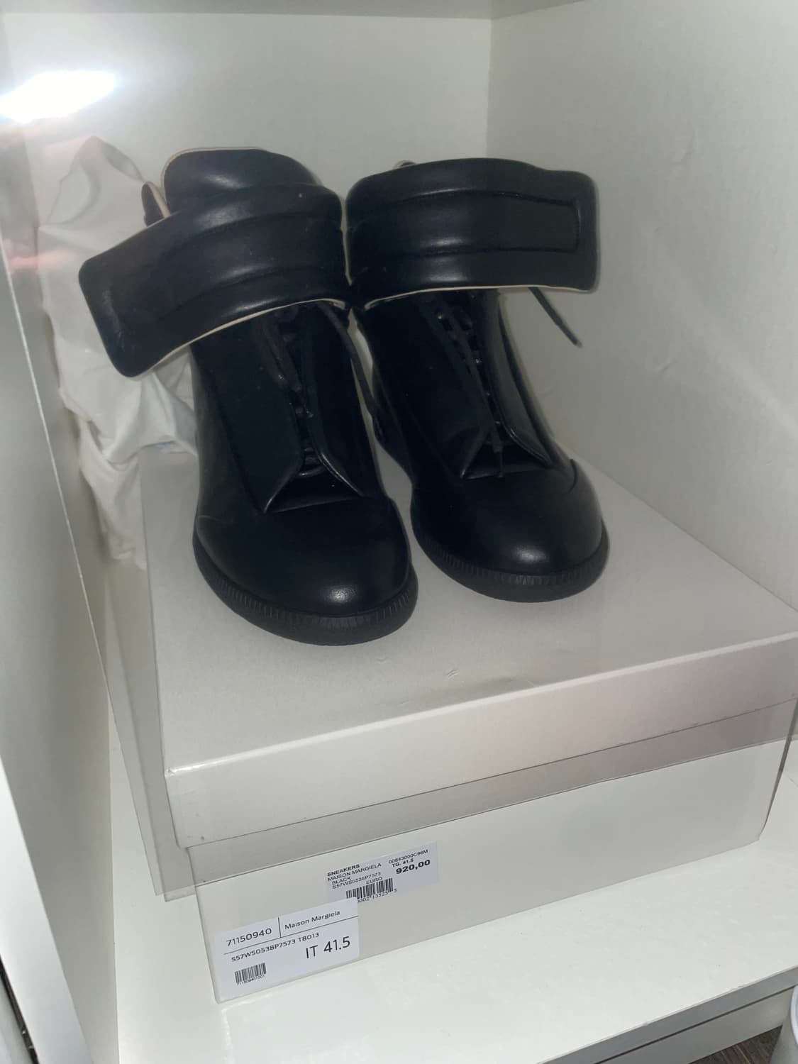 메종 마르지엘라 퓨처 하이탑 블랙 상품이미지3