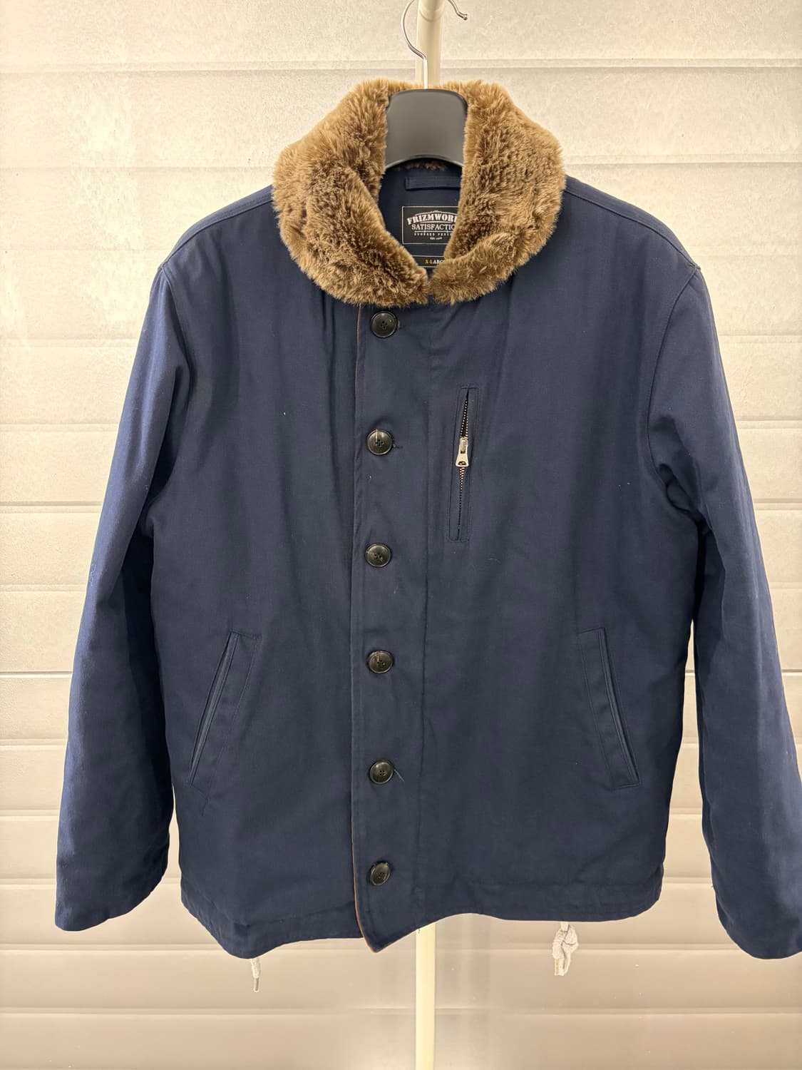 프리즘웍스 N1 덱 자켓 네이비 XL 상품이미지2