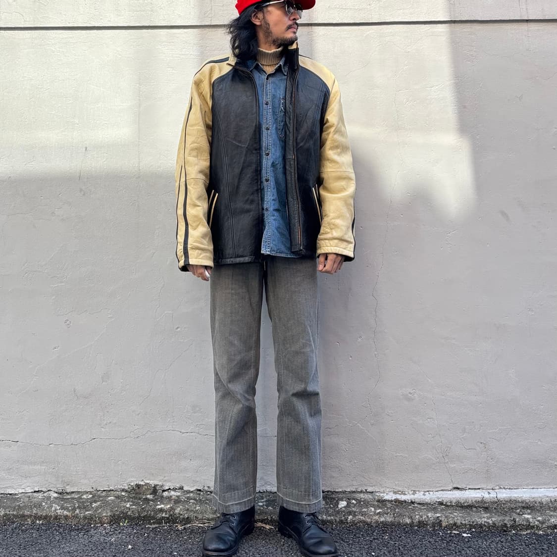 SHARPER IMAGE 레더 자켓 상품이미지10