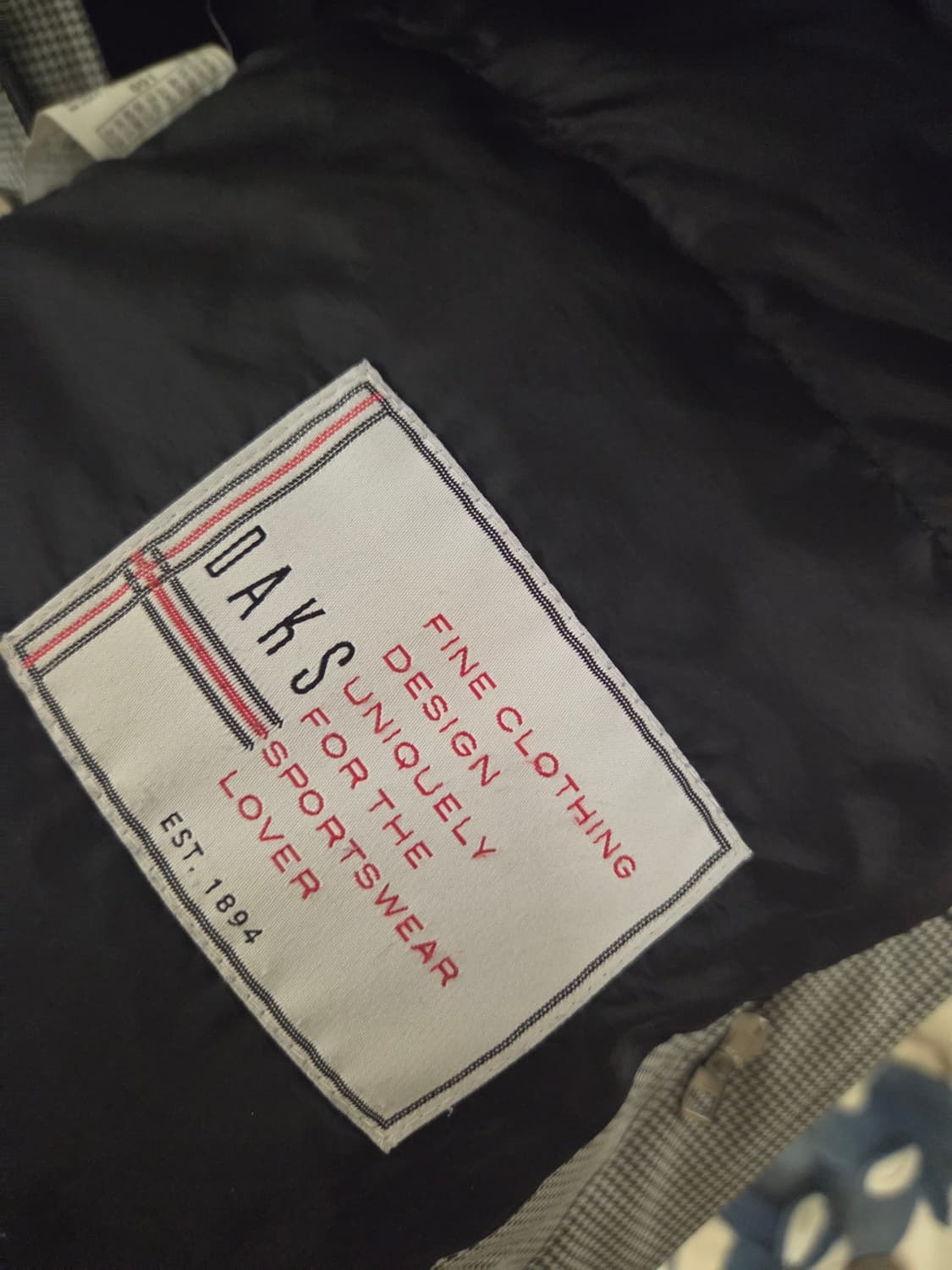 닥스 하운드체크 구스다운 상품이미지9