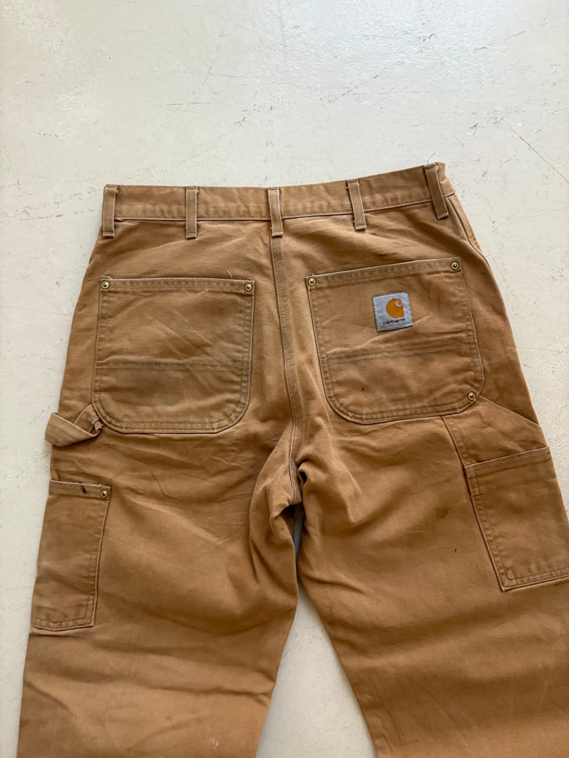 90's Carhartt B01 BRN Double Knee pant 상품이미지7