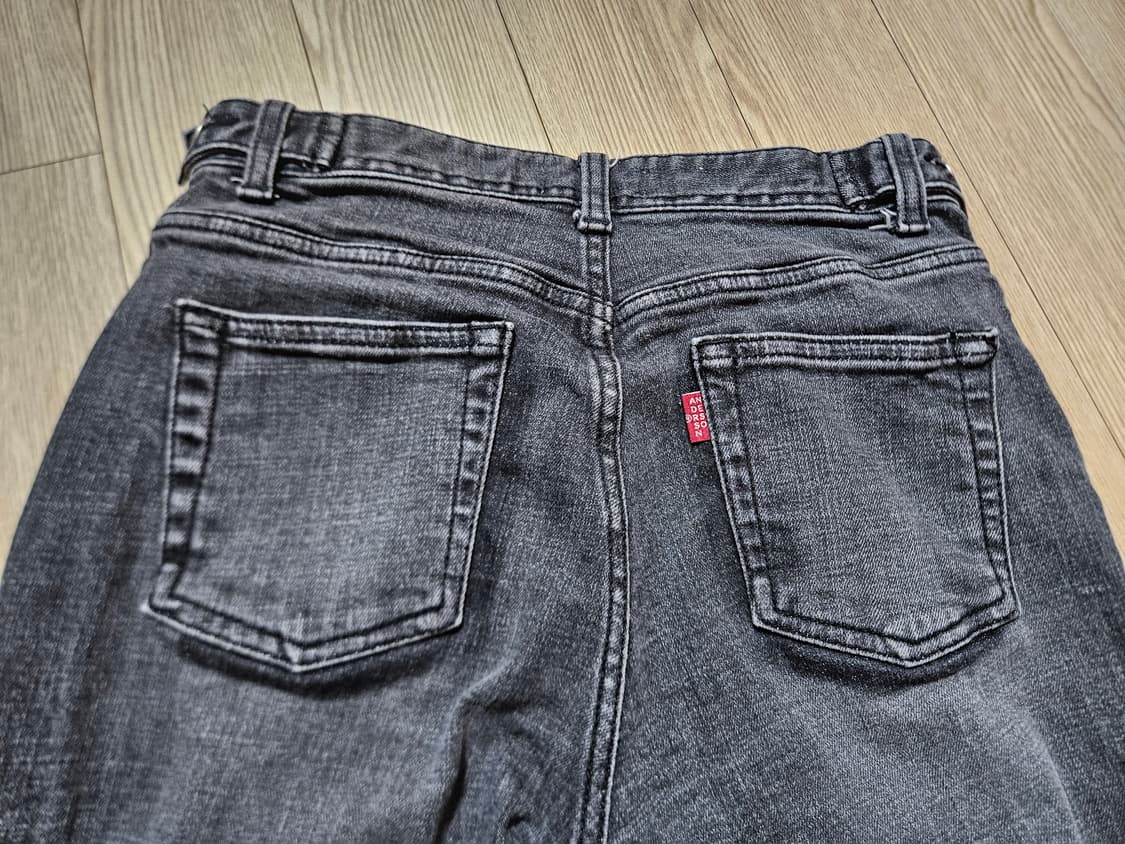 앤더슨벨 부츠컷 데님 S사이즈 상품이미지4