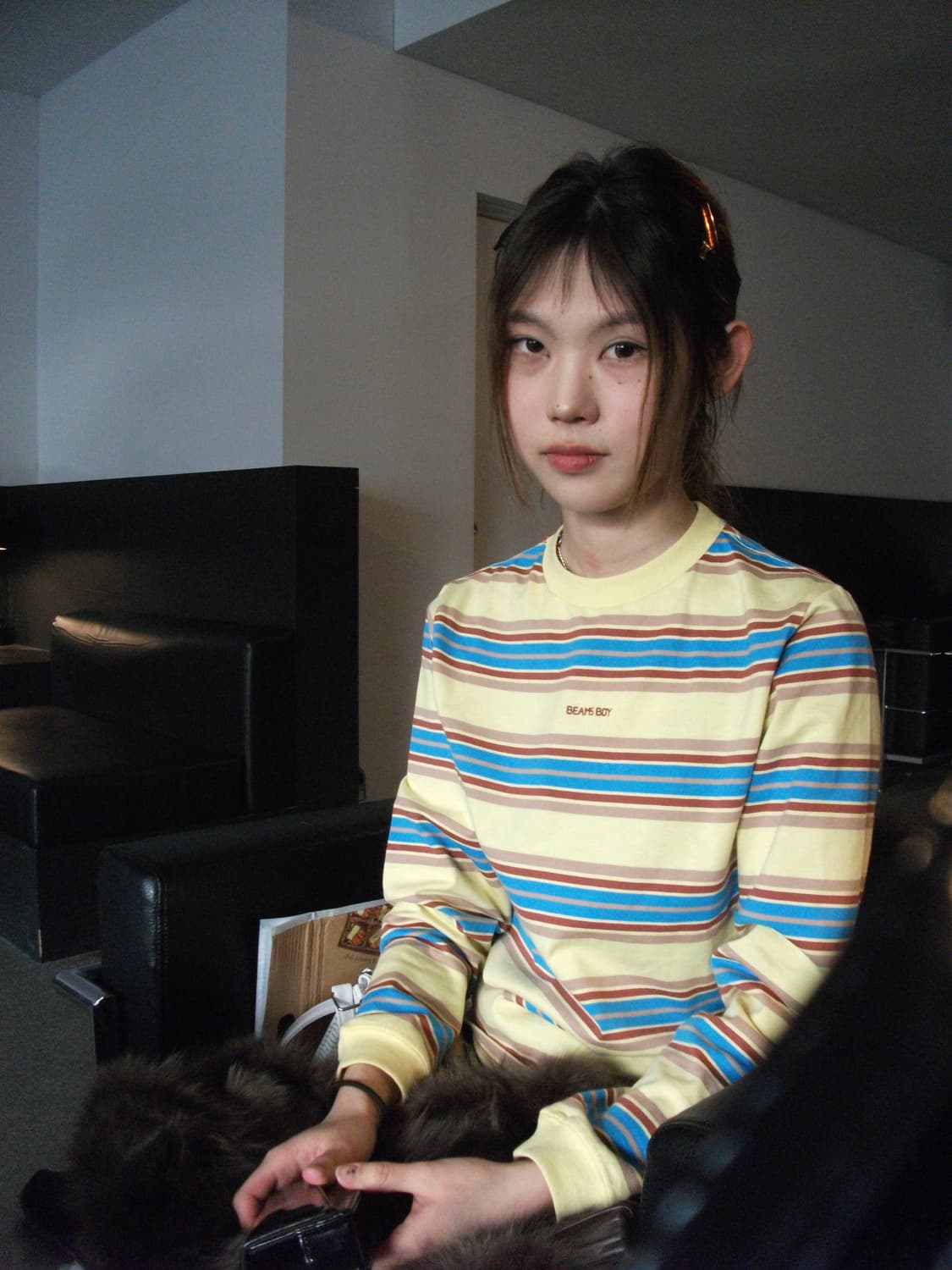 빔즈 스트라이프 롱슬리브 상품이미지2