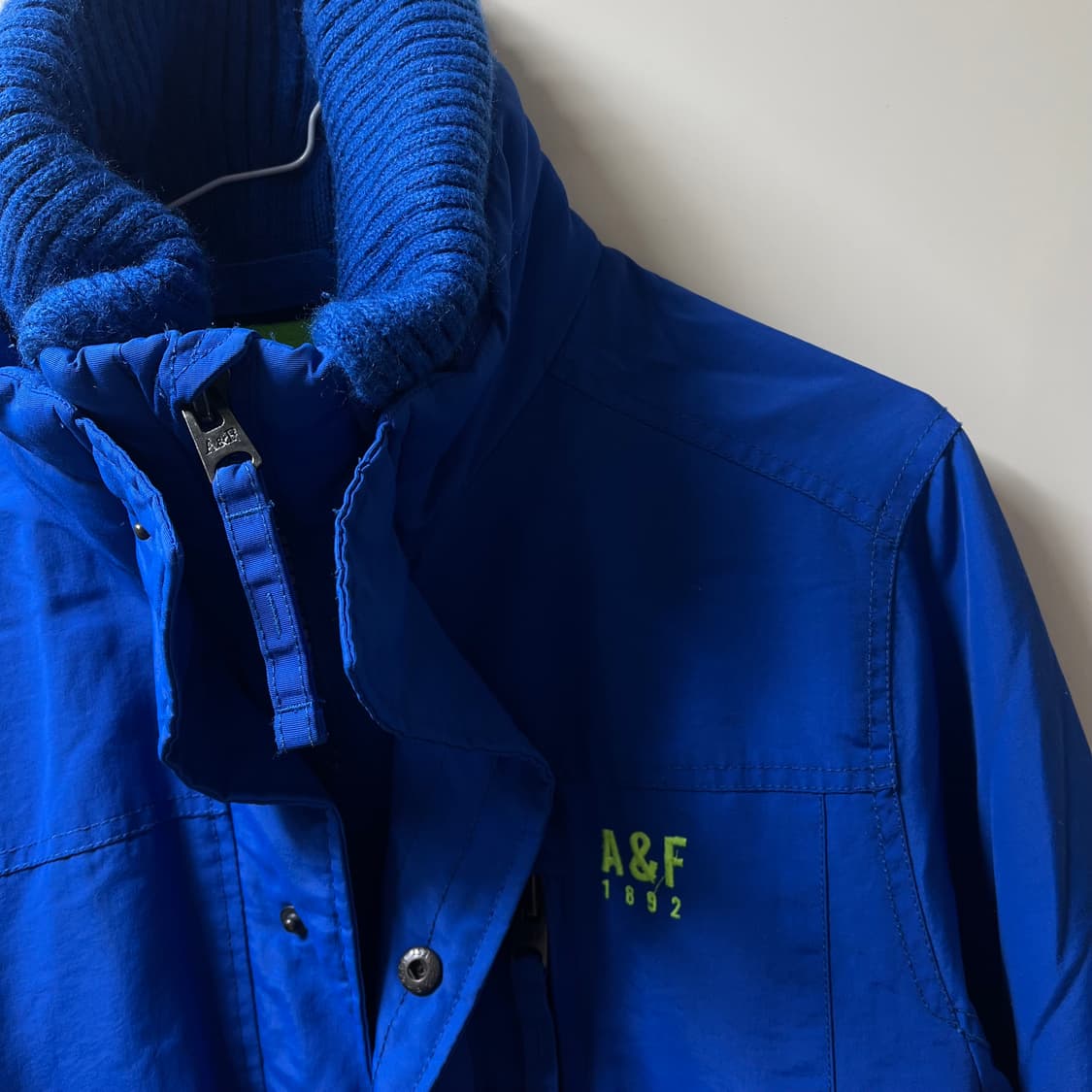 아베크롬비 Abercrombie 하이브리드 니트넥 바람막이 자켓 M/95 상품이미지2