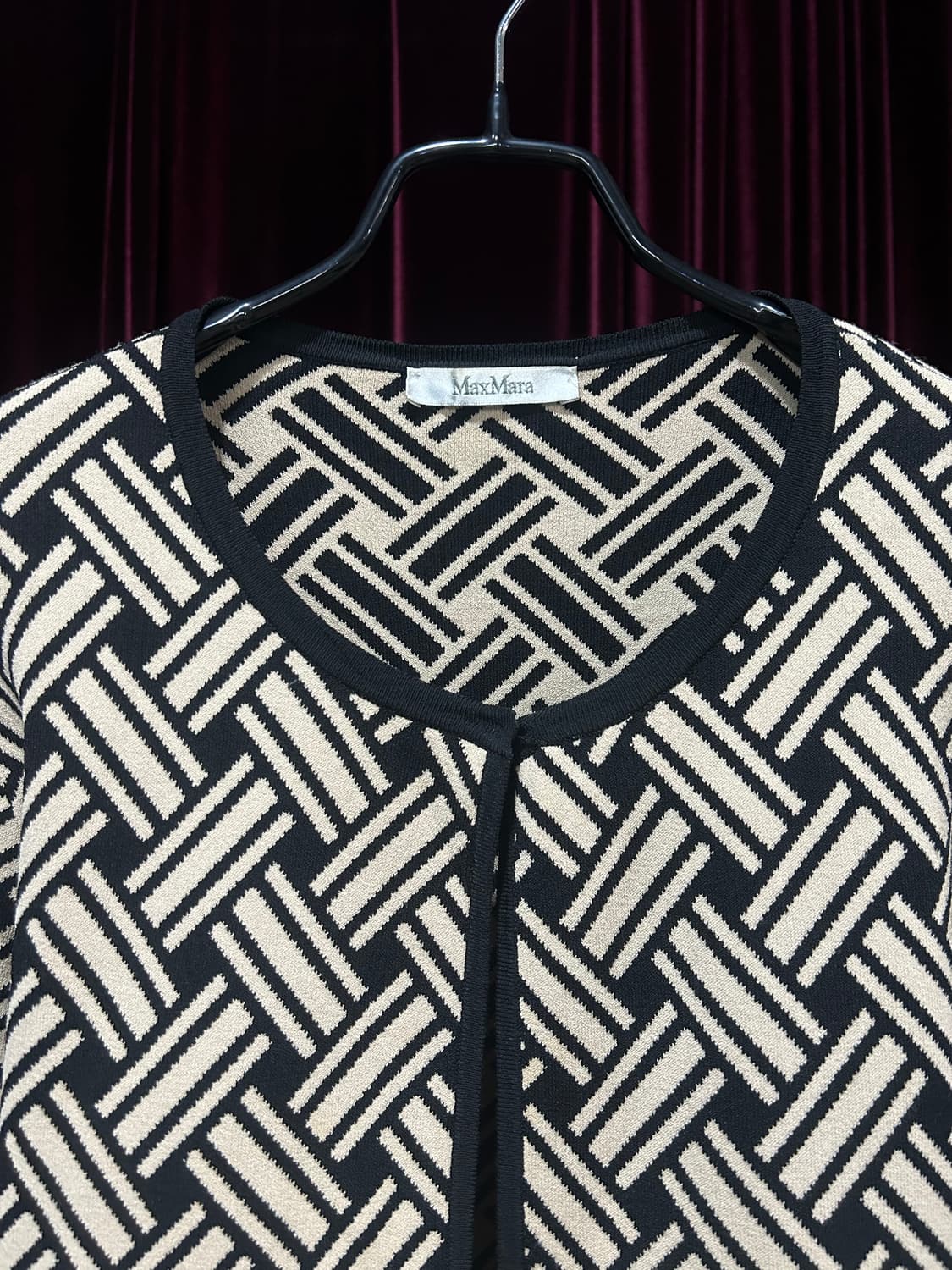 Max Mara weaving pattern cardigan 상품이미지2