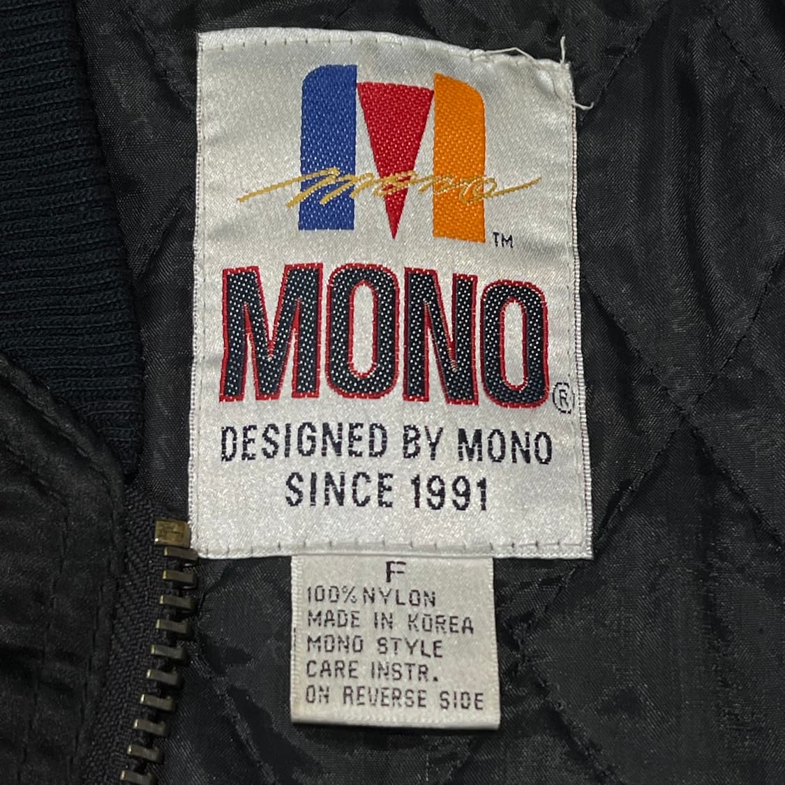 mono 로고패치 봄버자켓 s11255 상품이미지9