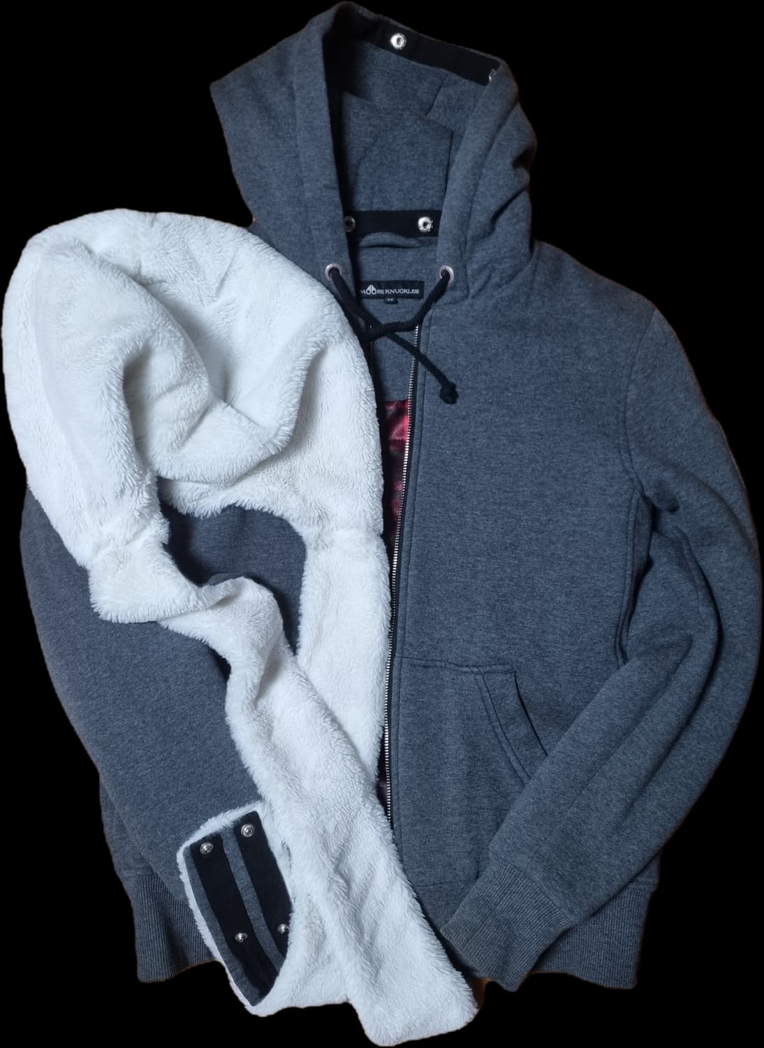 무스너클 버니스웨터 후드집업 상품이미지1